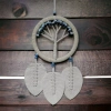 USLUCAN ALIŞVERİŞ Rüya Kovan Hayat Ağacı Dream Catcher Ekru