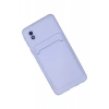 USLUCAN ALIŞVERİŞ Samsung Galaxy A01 Core Kılıf Kelvin Kartvizitli Silikon - Lila