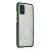 USLUCAN ALIŞVERİŞ Samsung Galaxy A02S Kılıf Miami Şeffaf Silikon - Koyu Yeşil