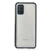 USLUCAN ALIŞVERİŞ Samsung Galaxy A02S Kılıf Miami Şeffaf Silikon - Lacivert
