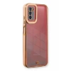 USLUCAN ALIŞVERİŞ Samsung Galaxy A03S Kılıf Liva Lens Silikon - Rose