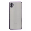 USLUCAN ALIŞVERİŞ Samsung Galaxy A04 Kılıf Lensli Silikon - Mor