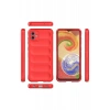 USLUCAN ALIŞVERİŞ Samsung Galaxy A04 Kılıf Optimum Silikon - Kırmızı
