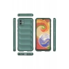 USLUCAN ALIŞVERİŞ Samsung Galaxy A04E Kılıf Optimum Silikon - Koyu Yeşil