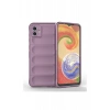 USLUCAN ALIŞVERİŞ Samsung Galaxy A04E Kılıf Optimum Silikon - Mor