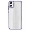 USLUCAN ALIŞVERİŞ Samsung Galaxy A05 Kılıf Power Silikon - Lila