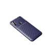 USLUCAN ALIŞVERİŞ Samsung Galaxy A11 Kılıf Auto Focus Karbon Kapak - Lacivert