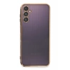 USLUCAN ALIŞVERİŞ Samsung Galaxy A14 4G Kılıf Lensli Silikon - Gold