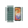 USLUCAN ALIŞVERİŞ Samsung Galaxy A14 4G Kılıf Optimum Silikon - Koyu Yeşil