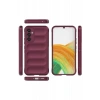 USLUCAN ALIŞVERİŞ Samsung Galaxy A15 4G Kılıf Optimum Silikon - Bordo