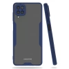 USLUCAN ALIŞVERİŞ Samsung Galaxy A22 Kılıf Platin Silikon - Lacivert