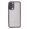 USLUCAN ALIŞVERİŞ Samsung Galaxy A23 4G Kılıf Lensli Silikon - Mor
