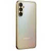 USLUCAN ALIŞVERİŞ Samsung Galaxy A34 5G Kılıf Lensli Silikon - Gold