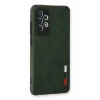 USLUCAN ALIŞVERİŞ Samsung Galaxy A53 5G Kılıf Loop Deri Silikon - Yeşil