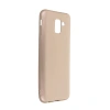 USLUCAN ALIŞVERİŞ Samsung Galaxy J6 Kılıf First Silikon - Gold