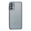 USLUCAN ALIŞVERİŞ Samsung Galaxy M23 Kılıf Lensli Silikon - Açık Mavi