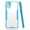 USLUCAN ALIŞVERİŞ Samsung Galaxy M31S Kılıf Platin Silikon - Mavi