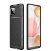 USLUCAN ALIŞVERİŞ Samsung Galaxy M33 Kılıf Auto Focus Karbon Kapak - Siyah