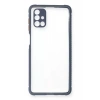 USLUCAN ALIŞVERİŞ Samsung Galaxy M51 Kılıf Miami Şeffaf Silikon - Gri