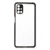 USLUCAN ALIŞVERİŞ Samsung Galaxy M51 Kılıf Miami Şeffaf Silikon - Siyah