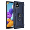 USLUCAN ALIŞVERİŞ Samsung Galaxy M51 Kılıf Sofya Yüzüklü Silikon Kapak - Lacivert