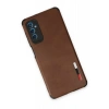 USLUCAN ALIŞVERİŞ Samsung Galaxy M52 5G Kılıf Loop Deri Silikon - Kahverengi