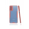 USLUCAN ALIŞVERİŞ Samsung Galaxy M52 5G Kılıf Platin Silikon - Pembe