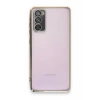 USLUCAN ALIŞVERİŞ Samsung Galaxy S20 FE Kılıf Lensli Silikon - Gold