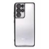 USLUCAN ALIŞVERİŞ Samsung Galaxy S21 Ultra Kılıf Lensli Silikon - Siyah