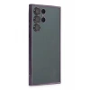USLUCAN ALIŞVERİŞ Samsung Galaxy S22 Ultra Kılıf Lensli Silikon - Mor