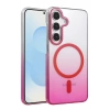 USLUCAN ALIŞVERİŞ Samsung Galaxy S23 FE Glossy Magsafe Kapak - Pembe