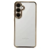 USLUCAN ALIŞVERİŞ Samsung Galaxy S24 FE Kılıf Lensli Silikon - Gold