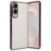 USLUCAN ALIŞVERİŞ Samsung Galaxy S25 Edge Lensli Silikon - Titan Gri