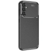 USLUCAN ALIŞVERİŞ Samsung Galaxy S25 Kılıf Auto Focus Karbon Kapak - Siyah