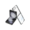 USLUCAN ALIŞVERİŞ Samsung Galaxy Z Flip 5 Kılıf Fold Element Kapak - Siyah