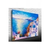 USLUCAN ALIŞVERİŞ Santorini Canvas Tablo (50x70)