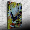 USLUCAN ALIŞVERİŞ Şarap Kadehi Yağlıboya Kanvas Tablo 50 x 70
