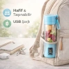 USLUCAN ALIŞVERİŞ Şarjlı Taşınabilir Smoothie Blender