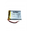 USLUCAN ALIŞVERİŞ Sertec 104050 3.7V 2500mAh Li-Polymer Pil (Devreli/1.5A)