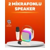 USLUCAN ALIŞVERİŞ Ses Efektli Mikrofonlu Kablosuz Karaoke Sistemi