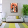 USLUCAN ALIŞVERİŞ Sevgililer Kanvas Tablo 50 x 70