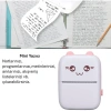 USLUCAN ALIŞVERİŞ Sevimli Mini Taşınabilir Yazıcı Printer