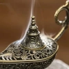 USLUCAN ALIŞVERİŞ Sihirli Lamba Tasarımlı Tütsülük