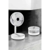 USLUCAN ALIŞVERİŞ Soğutucu Vantilatör Telefon Standlı Mini Fan