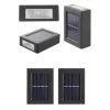 USLUCAN ALIŞVERİŞ Solar Güneş Enerjili Çift Taraflı Duvar Lambası Çift Taraflı Duvar Lamba Güneş Enerjili