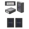 USLUCAN ALIŞVERİŞ Solar Güneş Enerjili Çift Taraflı Duvar Lambası Çift Taraflı Duvar Lamba Güneş Enerjili