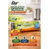 USLUCAN ALIŞVERİŞ Star Plus Orta Boy Çöp Torbası 20li 2 Paket 55x60 cm Dayanıklı Sızdırmaz Orta Boy Çöp Poşeti