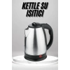 USLUCAN ALIŞVERİŞ Su Isıtıcı 220 - 240 V Paslanmaz Çelik Kettle Uzun Ömürlü 2000 Watt