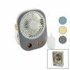 USLUCAN ALIŞVERİŞ Su Spreyli Masaüstü USB Mini Fan