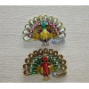 USLUCAN ALIŞVERİŞ Swarovski Taşlı Tavuskuşu Magnet